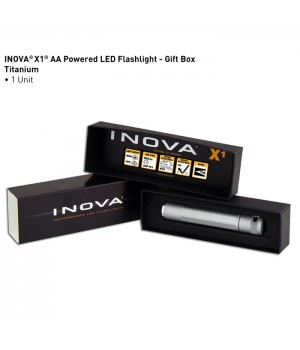 Inova X1 LED Spotlight Titanium